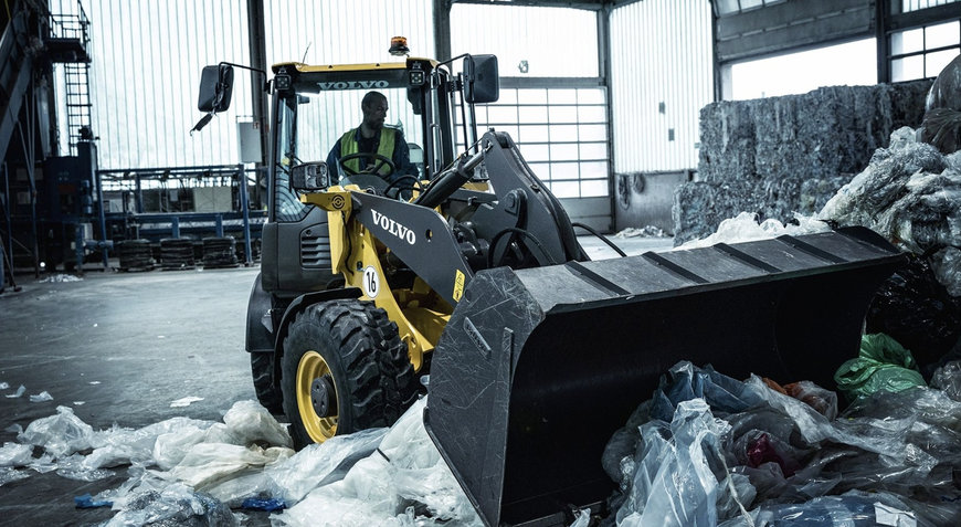 EMISSION-FREE RECYCLING IN BAVARIA WITH ELECTRIC MACHINES FROM VOLVO CE